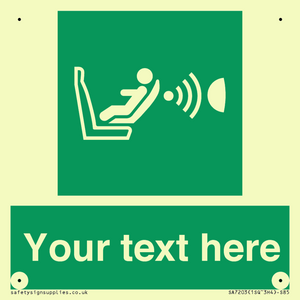 Custom safe condition child seat presence orientation detection system